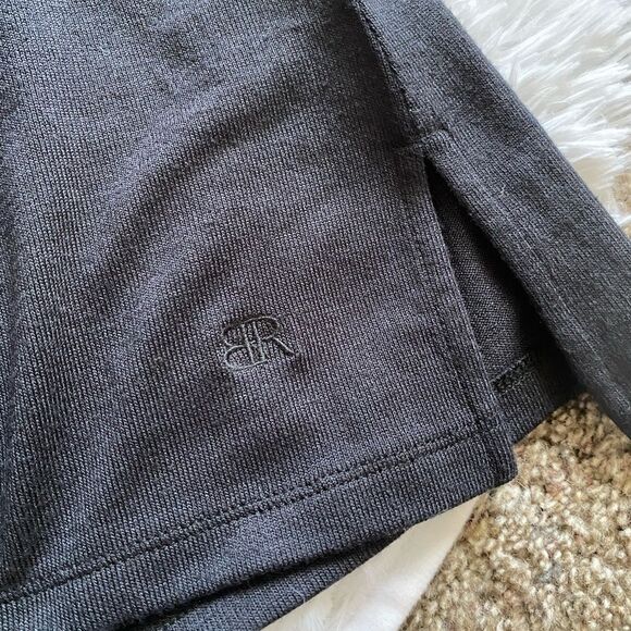 Banana Republic Vneck Knit Top Blue Womens Size Large - Picture 5 of 8